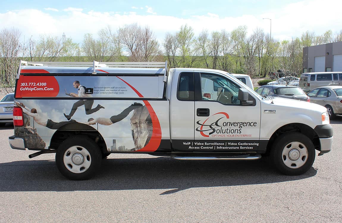 Convergence Solutions- truck wrap
